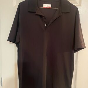 Grand Slam Black Polo Shirt Classic Fit